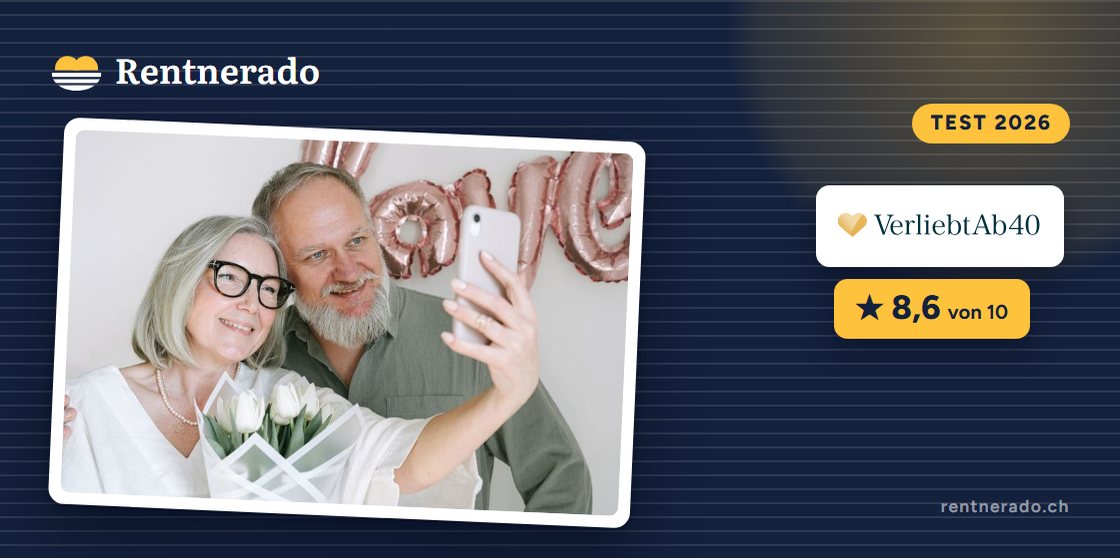 VerliebtAb40 im Test: Partnersuche für Singles mitten im Leben